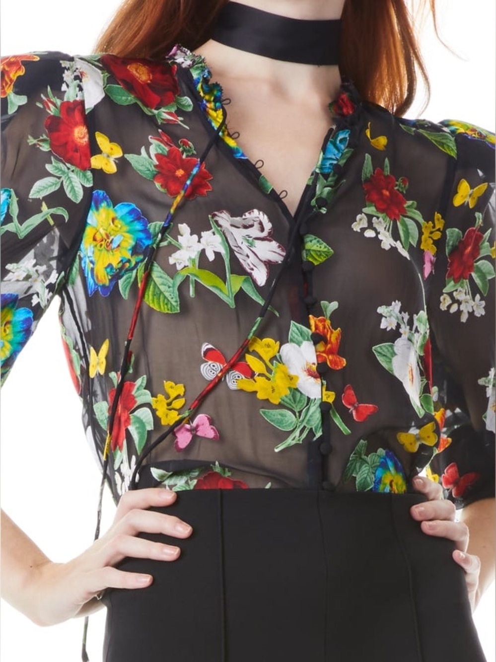 Alice and Olivia Julius Blouse - Picture 5 of 8